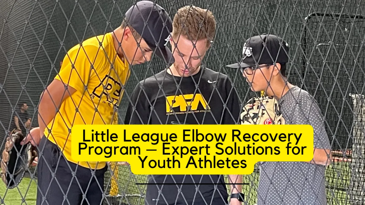 Little League Elbow Recovery: Expert Solutions in Montclair